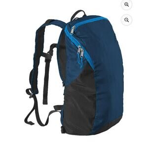 ChicoBag Travel Pack rePETe Compact Recycled Backpack - Poseidon / Blue